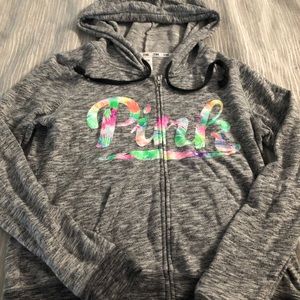 Pink Tropical Full Zip